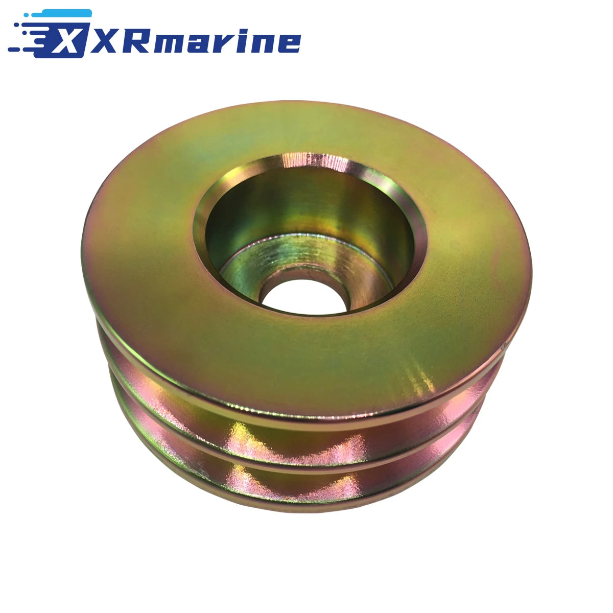 Double Alternator Pulley Volvo Penta 841812 For AD31 AD41 AQAD30 AQAD40 AQAD41 AQD40