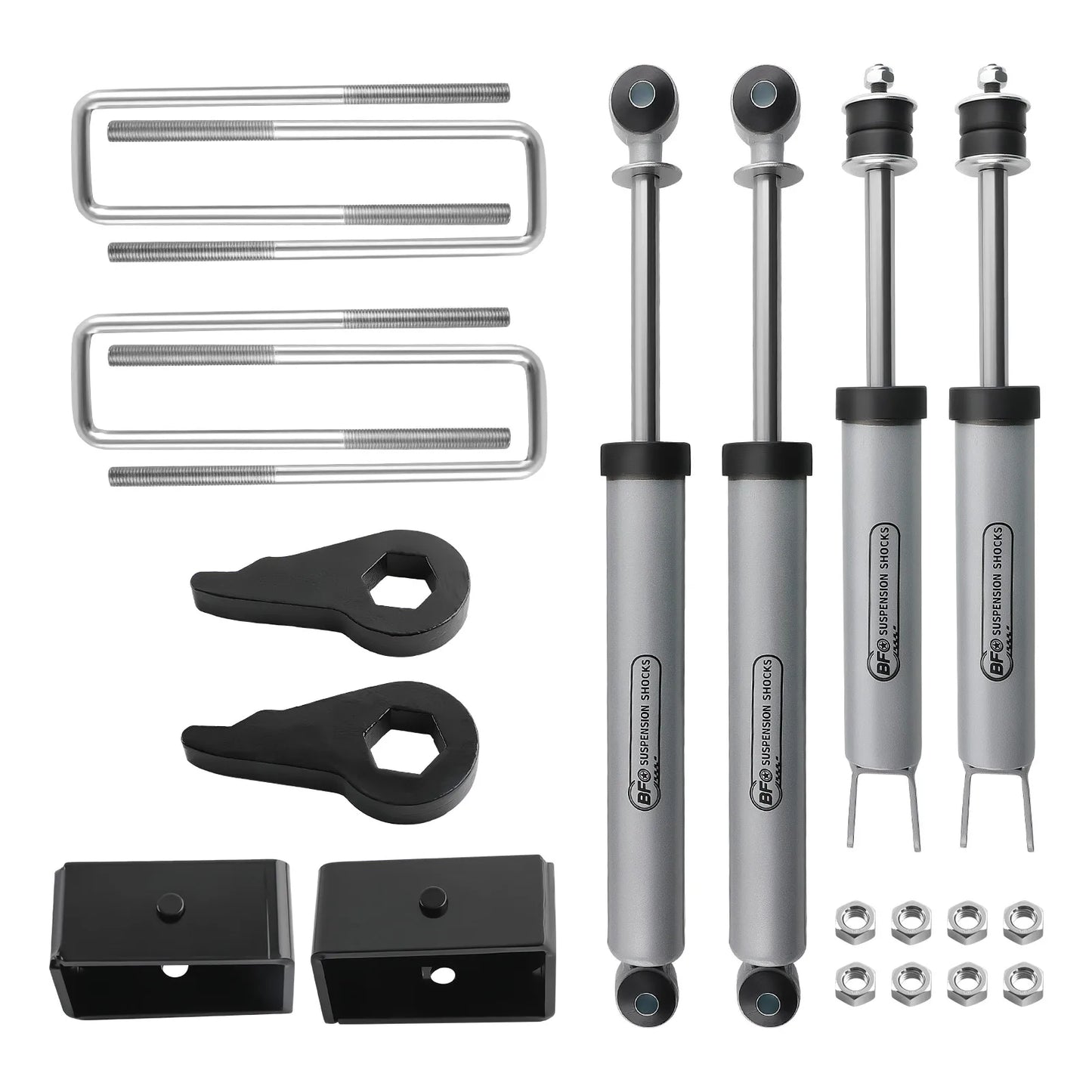 Adjustable 1-3" Leveling Lift Kit For Chevy Silverado GMC Sierra 1500 4WD 99-06