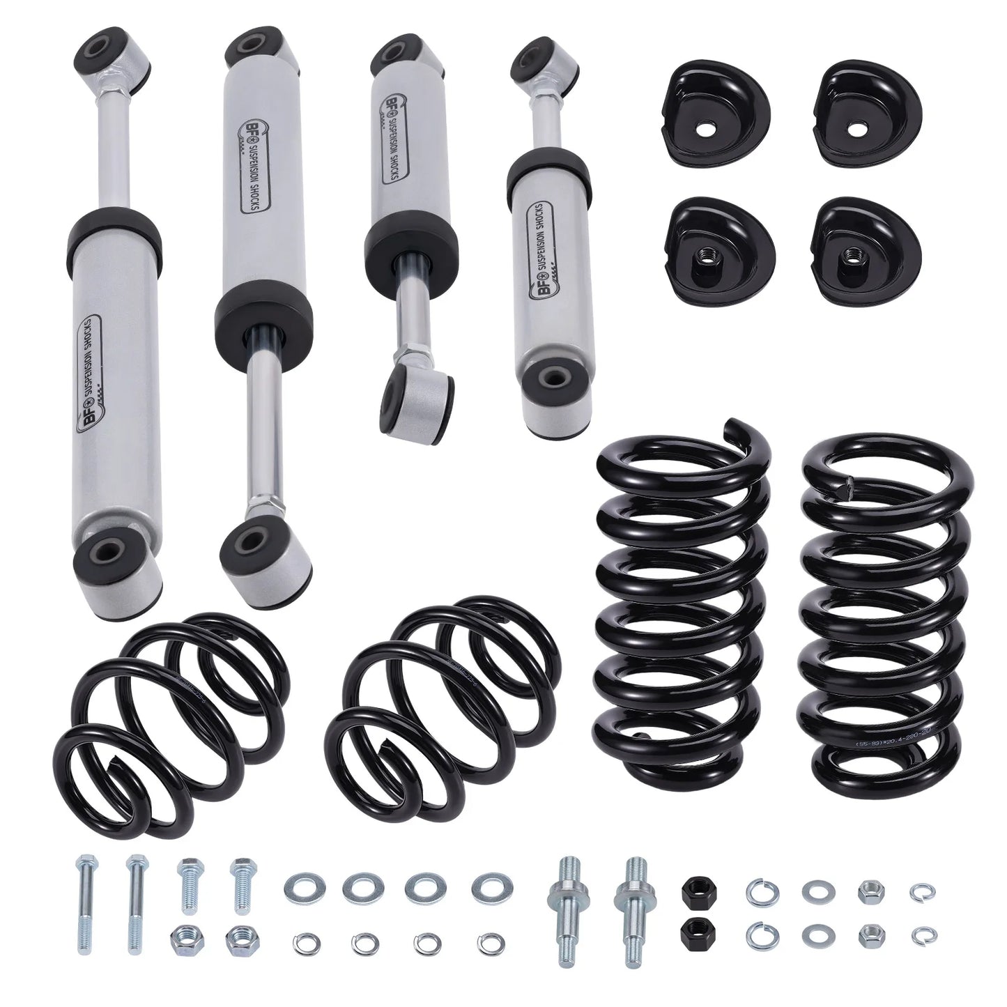 Front 3 inch Rear 5 inch Drop Lowering Kit w/ Shocks for Chevrolet C10 1963-1972
