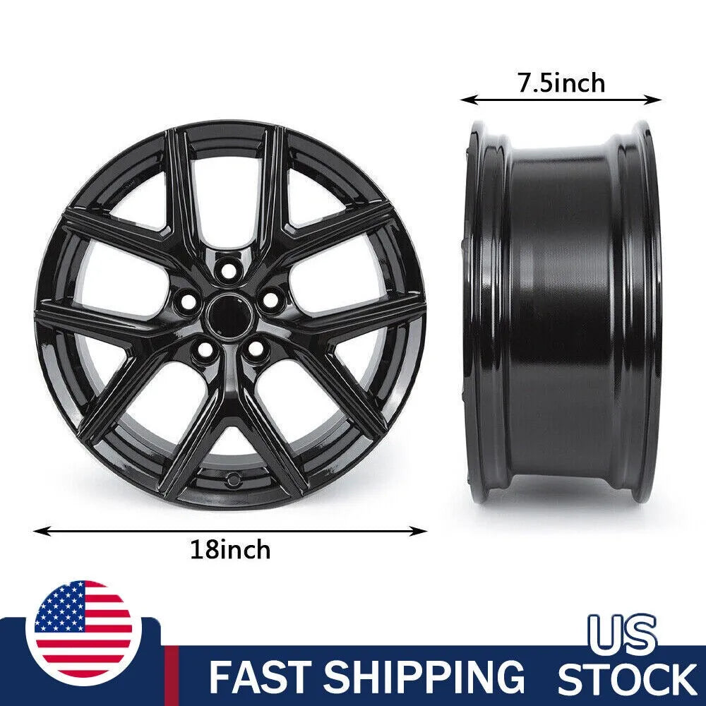 NEW 18" Replacement Wheel Rim for Toyota Rav4 Gloss Black Wheel US SHIPPING