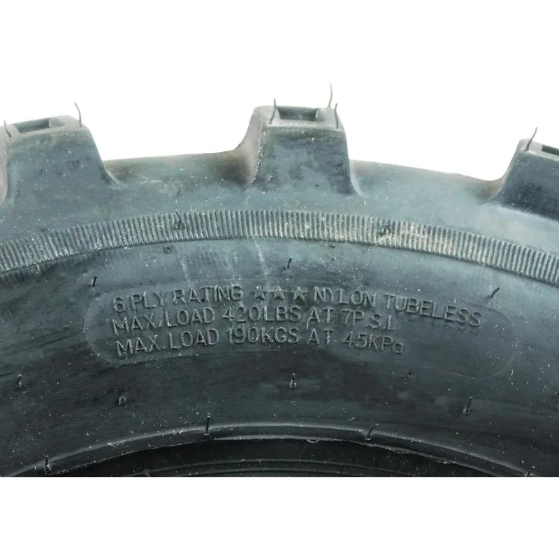 Set of 4 New ATV/UTV Tires 2 of 25x8-12 Front and 2 of 25x10-12 Rear /6PR P377