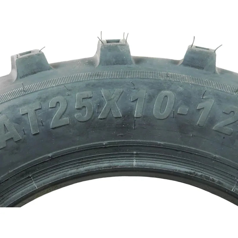 Set of 4 New ATV/UTV Tires 2 of 25x8-12 Front and 2 of 25x10-12 Rear /6PR P377