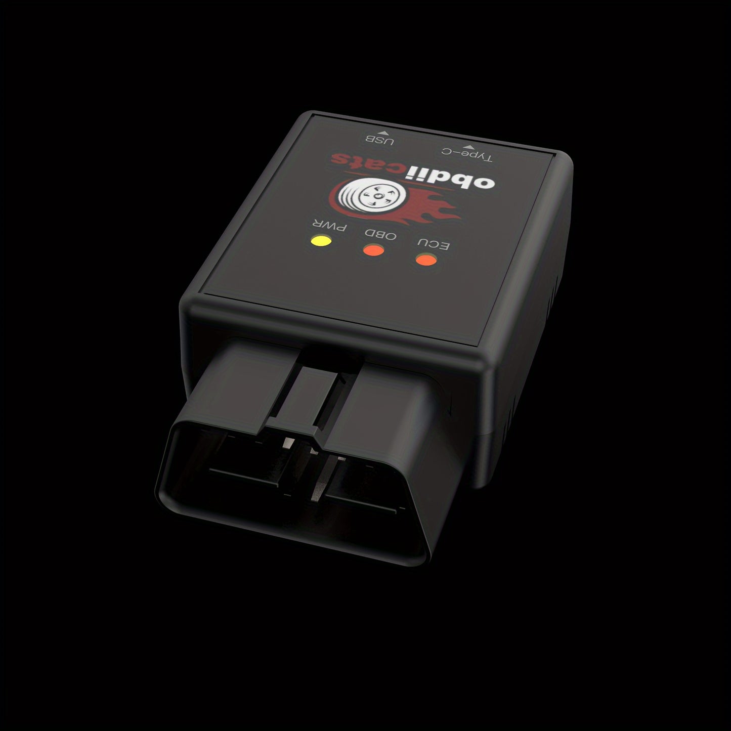 OBDIICAT 2-in-1 HK-V3FC Chip Tuner & USB Quick Charger - Increase Power, Torque & Fuel Efficiency with OBD2 Compatibility