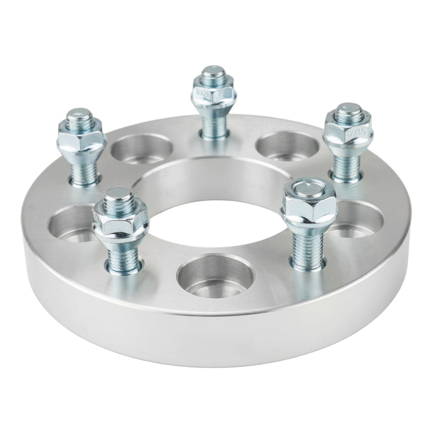 KAX 5x4.5 To 5x4.75 Wheel Adapters, 1 Inch 5 Lug Centric Wheel Adapters (Changes Bolt Pattern) Fit For Town & Country, Grand Caravan, Caravan, 300M, Voyager, With M12x1.5 Studs 74mm Hub Bore, 4pcs