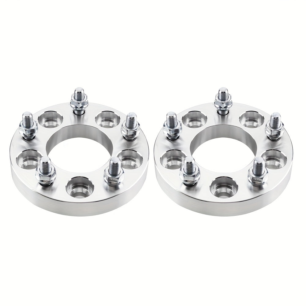 2 Wheel Spacers Adapters 5x4.5 To 5x4.75 1 Inch Thick 5x114.3 To 5x120 12x1.5