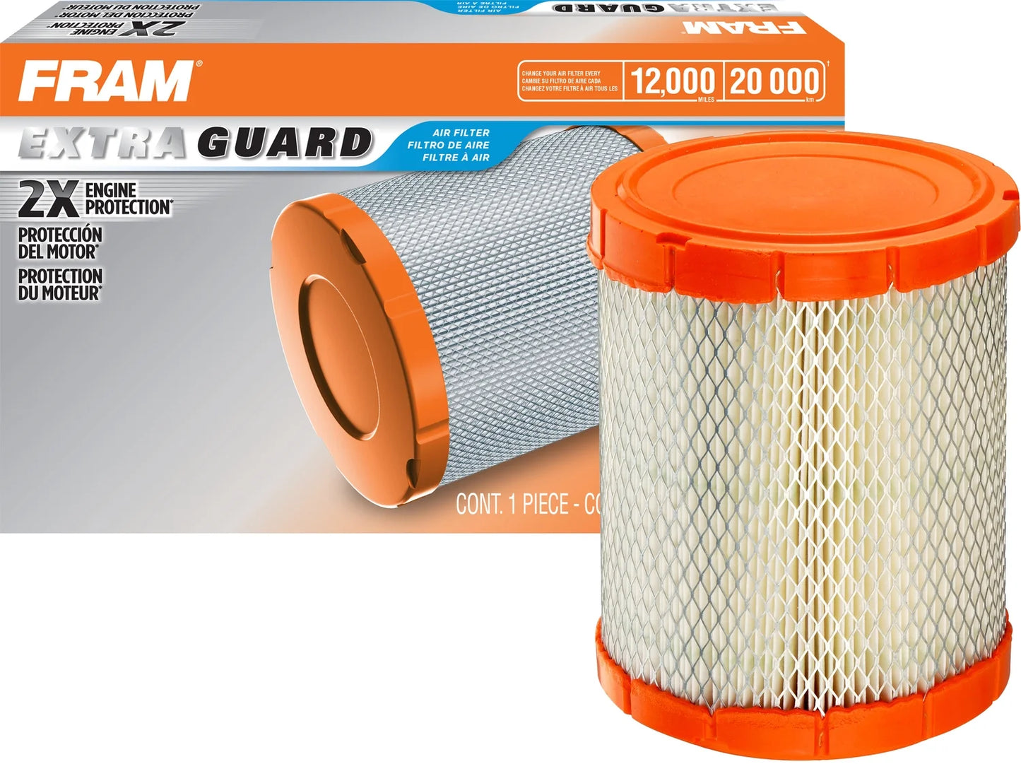 Extra Guard Air Filter, CA11048 for Select Dodge and Jeep Vehicles Fits Select: 2011-2017 JEEP PATRIOT, 2011-2017 JEEP COMPASS