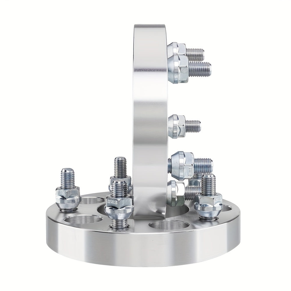 2 Wheel Spacers Adapters 5x4.5 To 5x4.75 1 Inch Thick 5x114.3 To 5x120 12x1.5