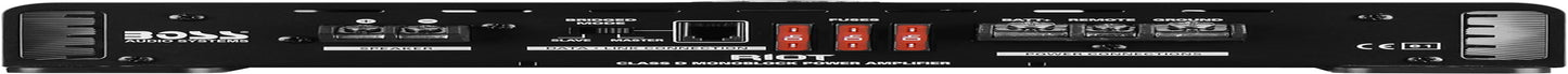 R3400D Class D Car Amplifier - 3400 High Output, 1 Ohm Stable, Digital, Monoblock, Mosfet Power Supply, Great for Subwoofers