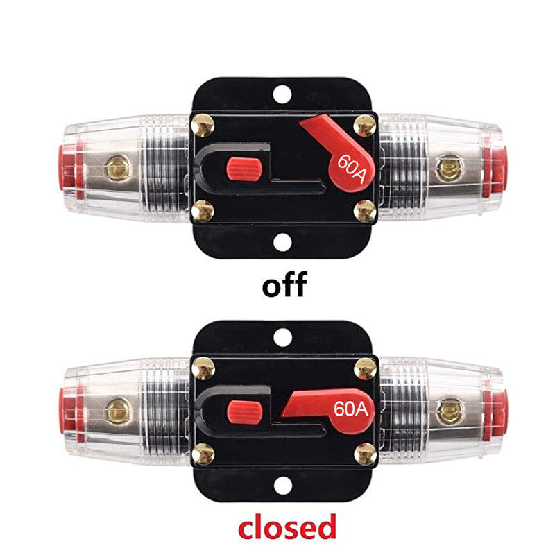 Car Auto-recovery Insurance Bladder Double Circuit Breaker Audio