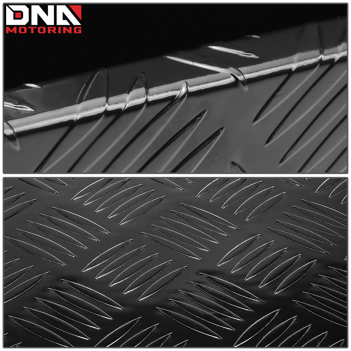 DNA Motoring Aluminum Pickup Truck Bed Trailer Key Lock Storage Tool Box