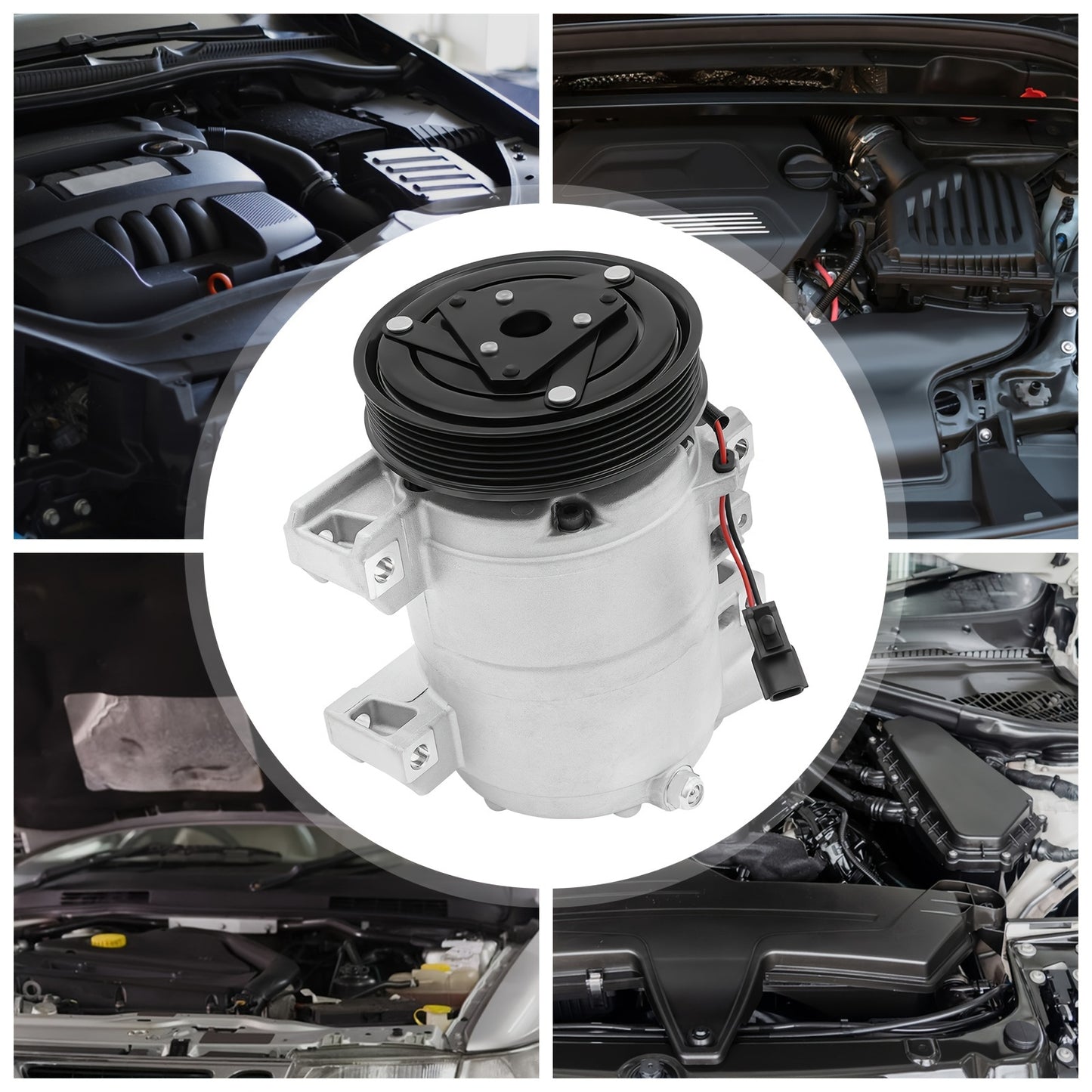 AC Compressor For Nissan Rogue 2.5L 2008 2009 2010 2011 2012 2013 CO 11200C
