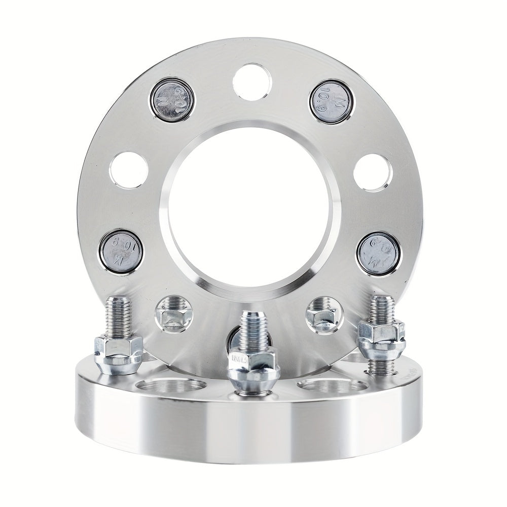 2 Wheel Spacers Adapters 5x4.5 To 5x4.75 1 Inch Thick 5x114.3 To 5x120 12x1.5