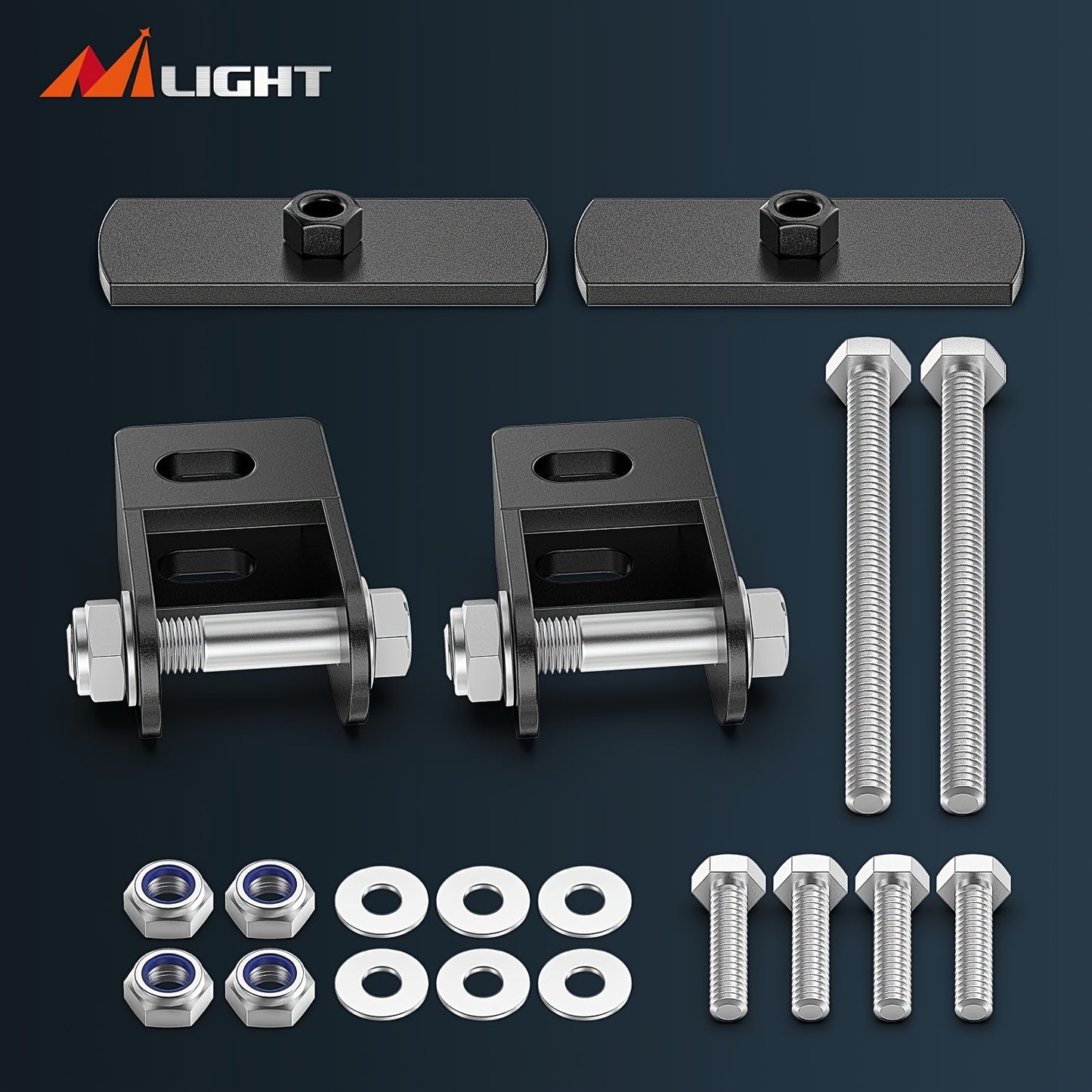 2.5 Inch Front Leveling Lift Kit For 2014 2015 2016 2017 2018 2019 2020 2021 2022 2023 Ram 2500 4WD 2013-2022 Ram 3500 4WD Spring Spacers And Shock Extenders Lift Kits Nilight