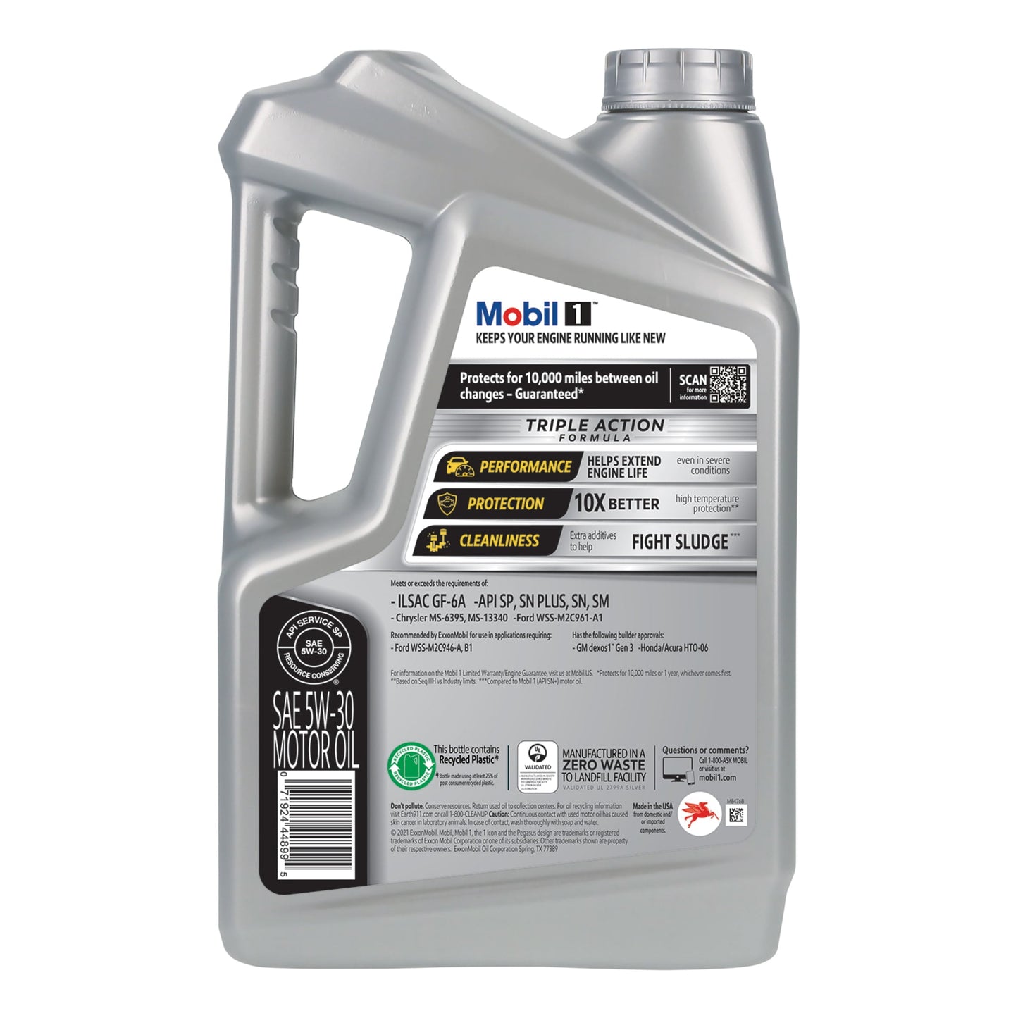 (4 Pack) Advanced Full Synthetic Motor Oil 5W-30, 5 Quart (Pack of 3)