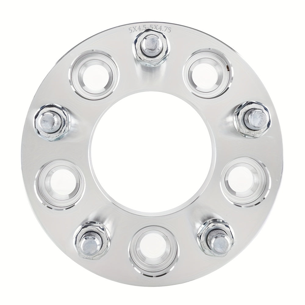 2 Wheel Spacers Adapters 5x4.5 To 5x4.75 1 Inch Thick 5x114.3 To 5x120 12x1.5