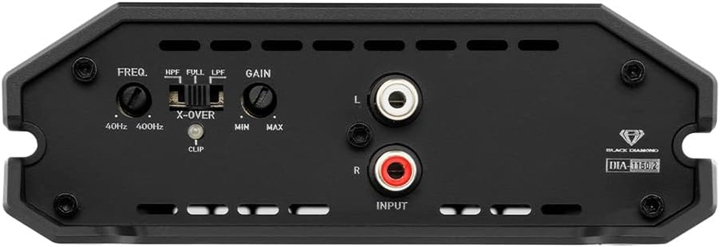 DIA-1150.2 Car Audio Amplifier – 2 Channel, Full Range, Class Ab, 1150 Watts