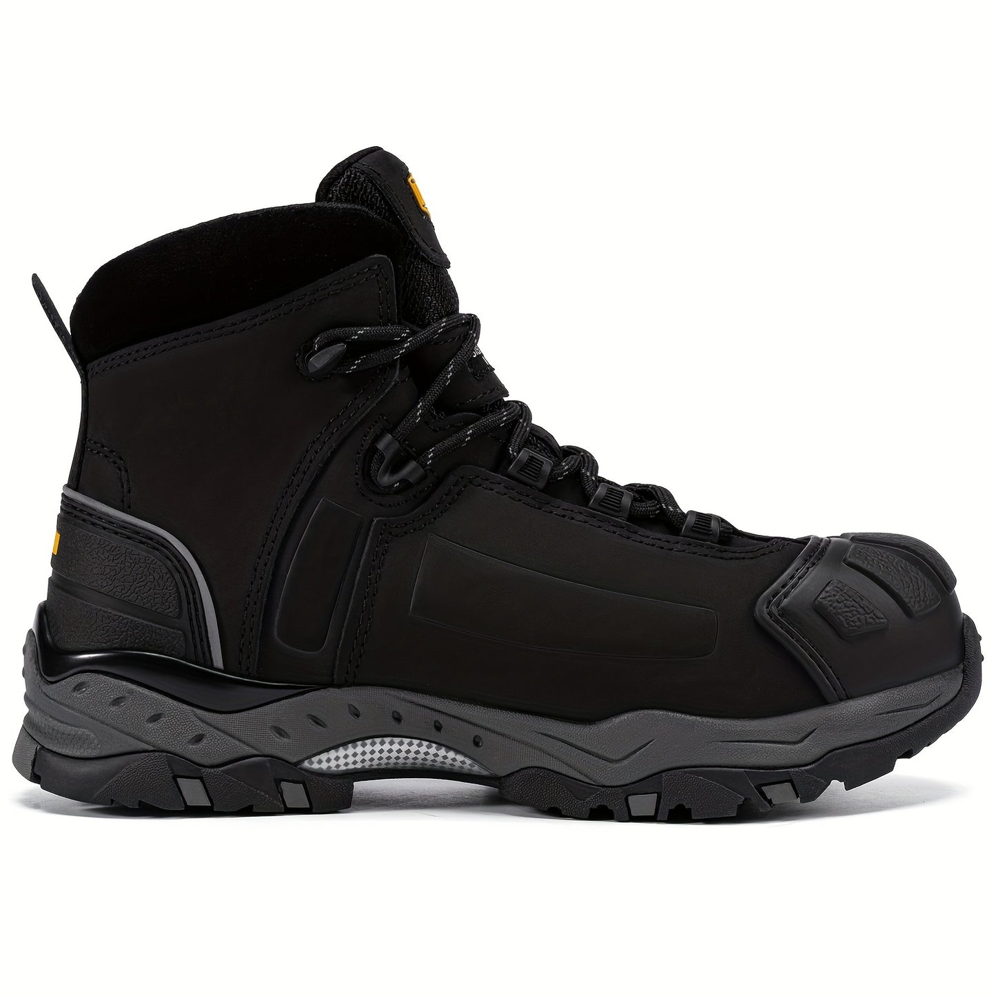 Durable Waterproof Steel Toe Boots for Women, Puncture Resistant and Anti Slip Industrial Work Shoes with Anti-Static Feature