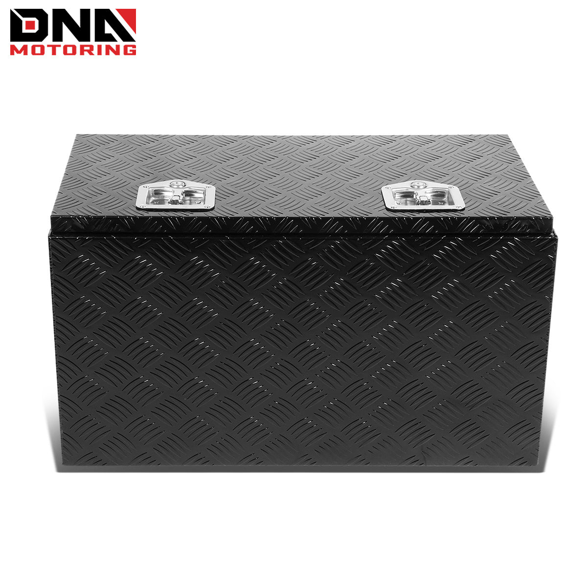 DNA Motoring Aluminum Pickup Truck Bed Trailer Key Lock Storage Tool Box