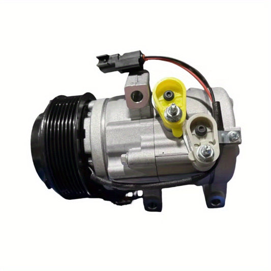 Automotive AC Compressor for Ford Ranger - 12V Metal Material with Clutch, Fits American Series Models, OEM AB3919D629BC Replacement