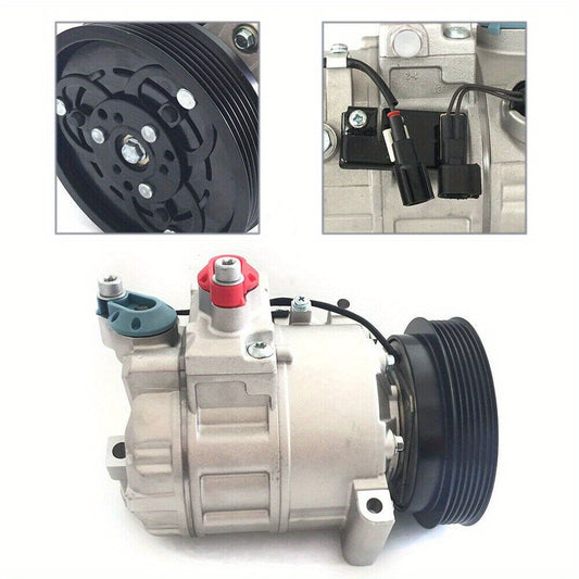 A/ C Compressor With Clutch Fit For Volvo S60 XC60 XC90 S80 V70 XC60 XC70 07-16, Condition: 100% Brand New and High Quality.According to the original factory specifications.Perfect match for the original car.Stable characteri
