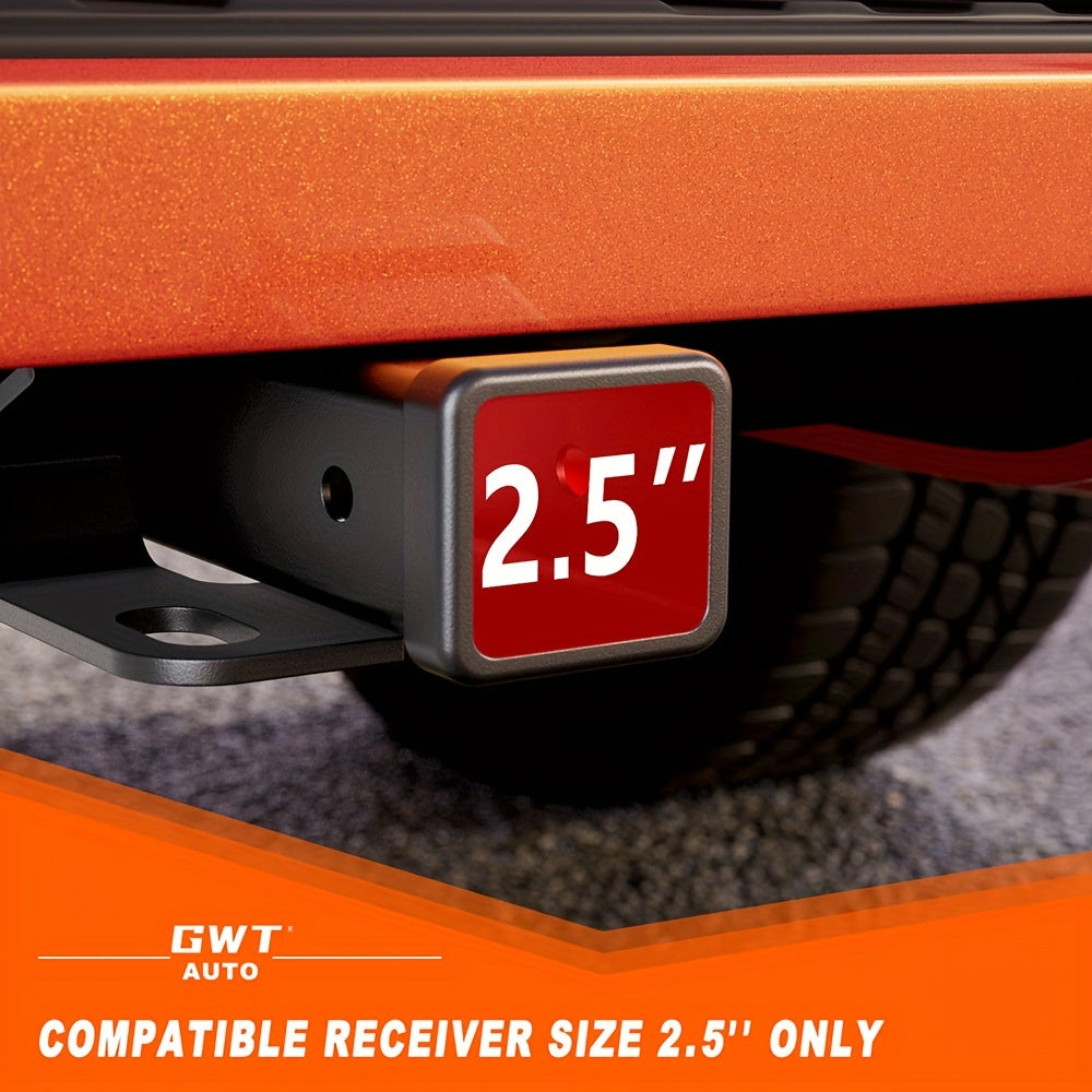 [8 Inch Drop Adjustable Hitch Receiver] Trailer Hitch 2.5 Inch Receiver 8 Inch Drop Adjustable Hitch Receiver Hitch