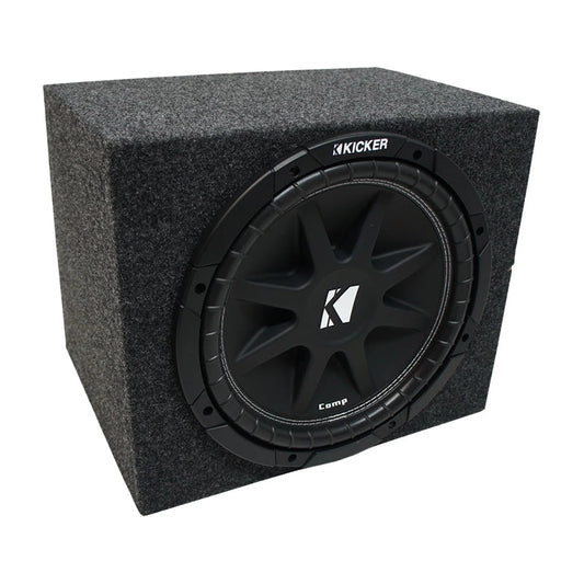 Universal Car Stereo Rearfire Sealed Single 15  Comp C15 Sub Box 4 Ohm