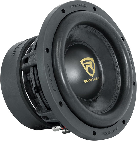 W10K9D2 V3 10" K9 3200W Peak/800W RMS Car Subwoofer DVC 2-Ohm Sub, Black