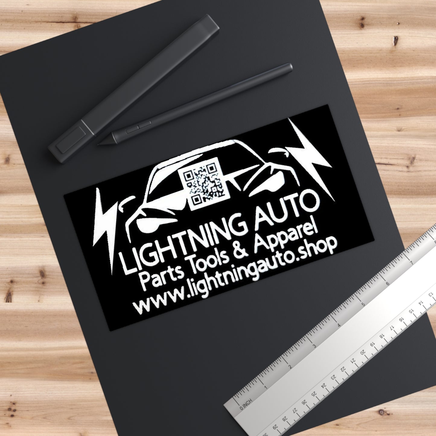 Bumper Stickers Lightning Auto