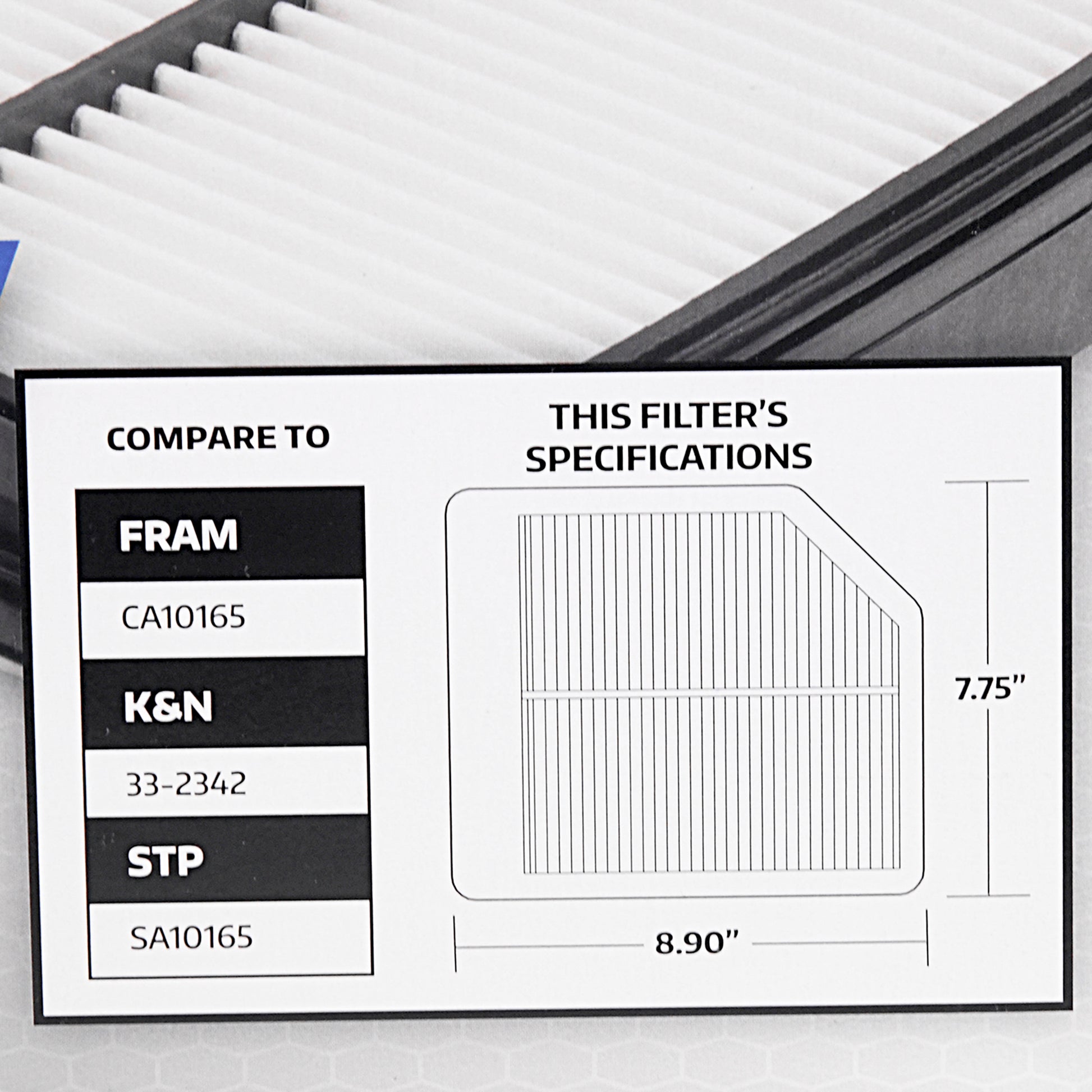 1765 Engine Air Filters, Replacement for Honda Fits Select: 2006-2014 HONDA CIVIC