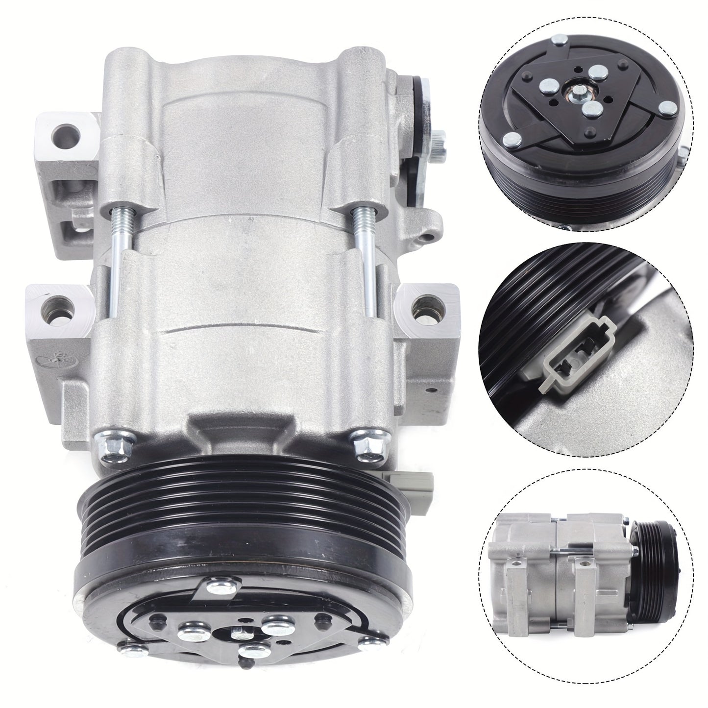 AC Compressor for Ford F-150 350 for Mercury Cougar 58129 1994-2006 2007 4.6L