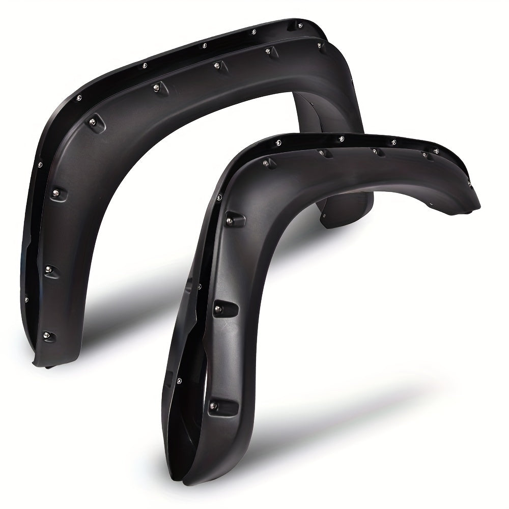 Fender Flares for Dodge Ram 2002-2008 1500 and 2003-2009 Ram 2500 3500 - Textured Black, Durable, Not Compatible with 2006-2009 8ft Long Bed Models and Dually Models