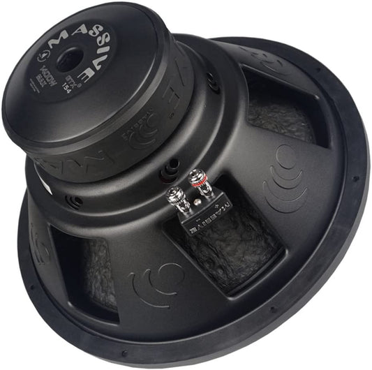 GTX154 – 15 Inch Car Audio Subwoofer, High Performance Subwoofer for Cars, Trucks, Jeeps - 15" Subwoofer 700 Watt RMS, 1400W MAX Dual 4 Ohm, 2.5 Inch Voice Coil. Sold Individually
