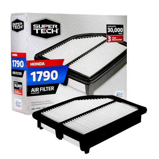 1790 Engine Air Filter, Replacement Filter for Honda Fits Select: 2012-2014 HONDA CR-V