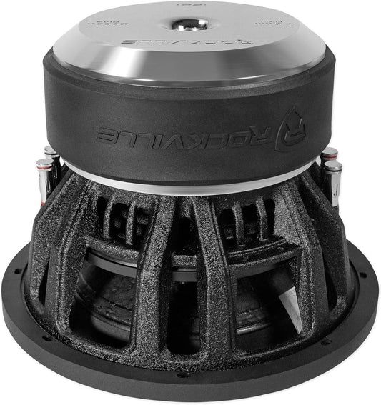 Destroyer 12D1 12" Competition Car Audio Subwoofer W/Usa Voice Coils!, Black