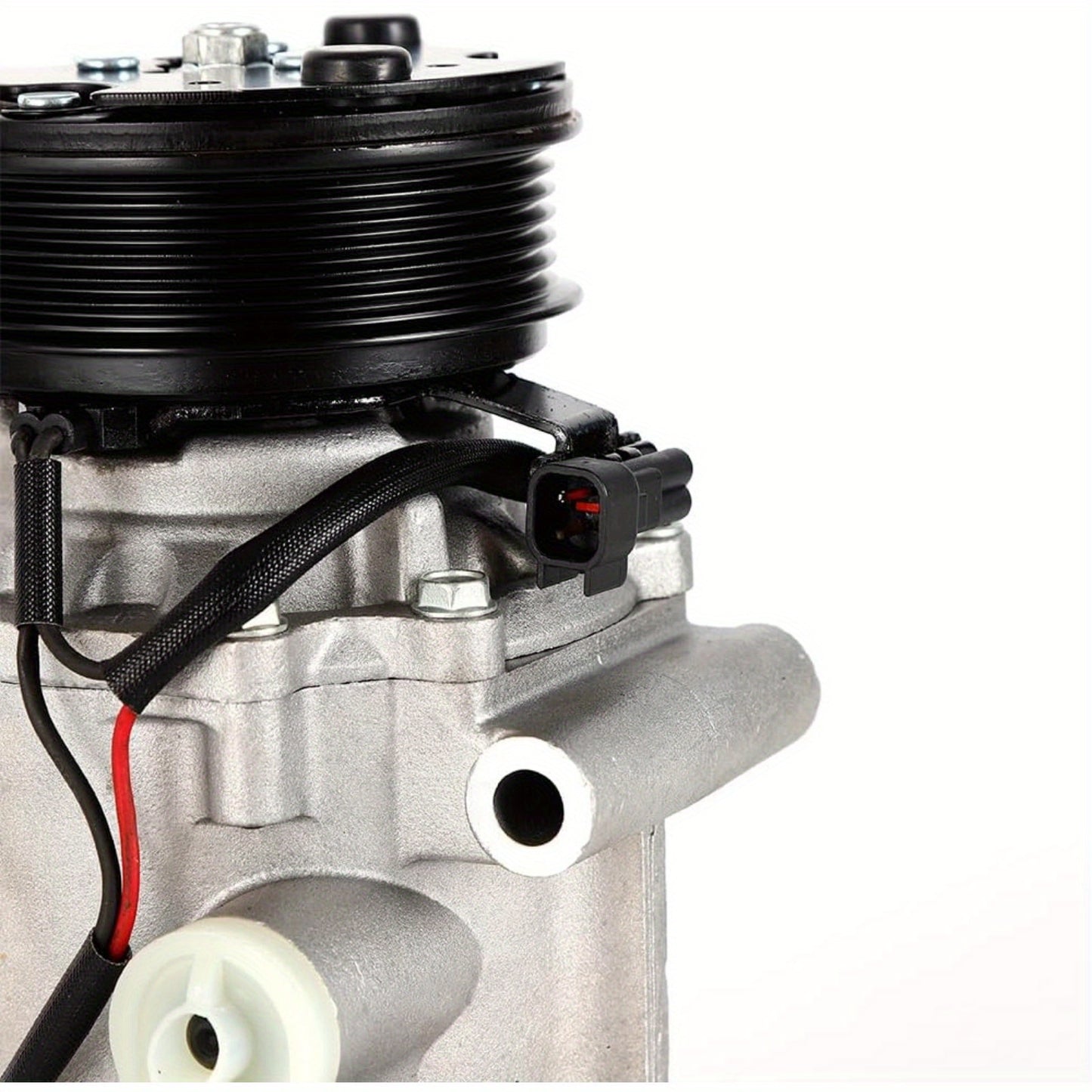 A/ C Air Conditioner Compressor w/ Clutch, Fit for Chevrolet Equinox 2005 V6 3.4L CO 21193AC 15-21193 CO 21193RE 97561 11197561 DW97561 638747 255676 2022209AM 2022209R 10360710 03-6071 High Reliability
