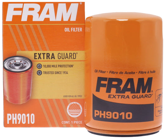 Extra Guard Filter PH9010, 10K Mile Replacement Oil Filter Fits Select: 2002-2005 FORD THUNDERBIRD, 2005-2009 LAND ROVER LR3