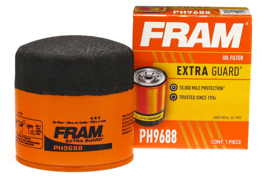 Extra Guard Oil Filter, PH9688, 10K Miles, Replacement Oil Filter Fits Select Vehicles