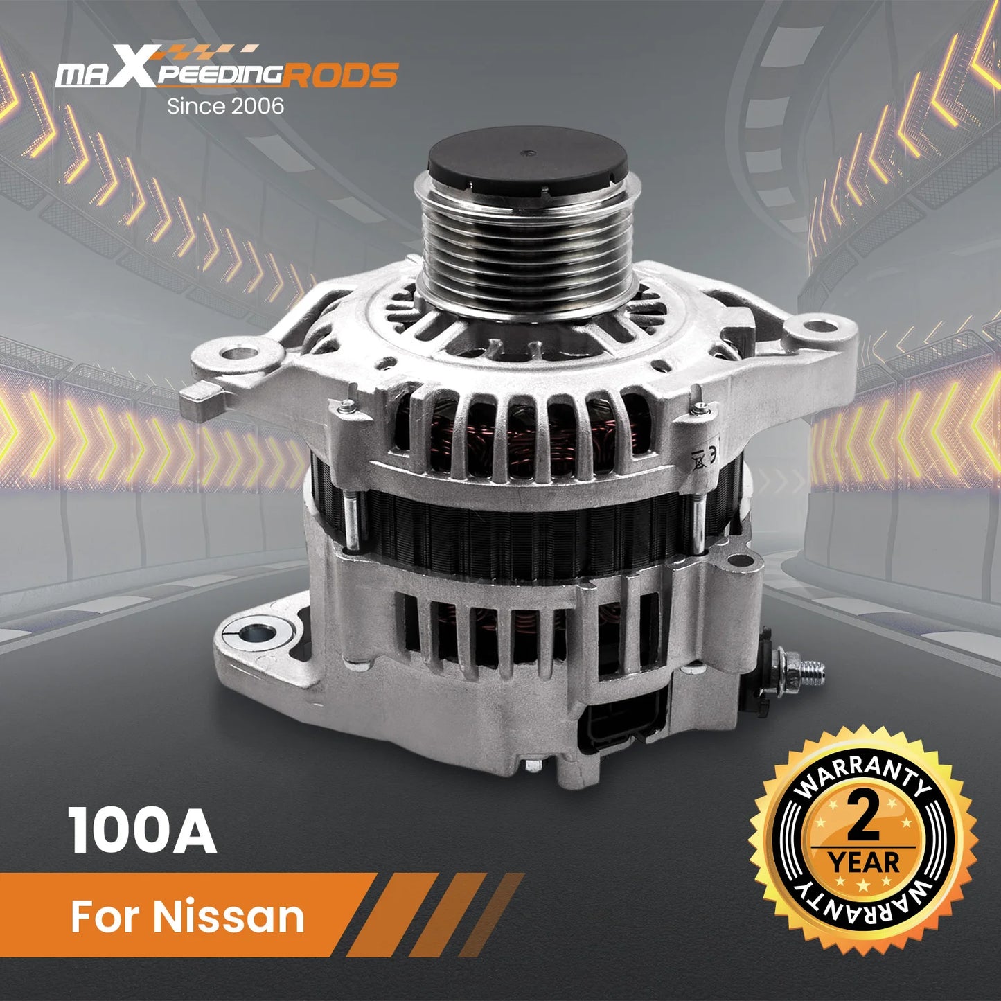 Alternator Fit For Nissan GU Patrol Turbo engine ZD30DDTI 3.0L Diesel 01-04 12V