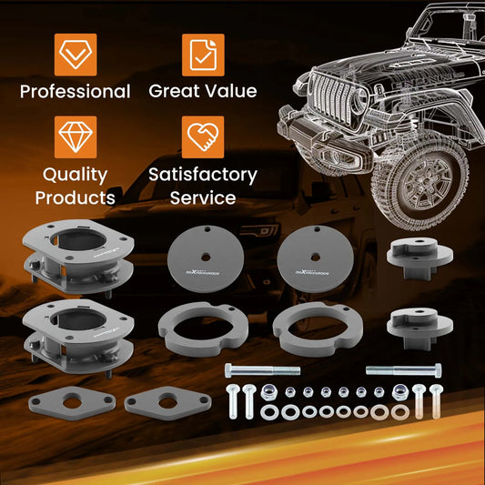 2.5" Full Leveling Lift Kit Fit Jeep Grand Cherokee WK2 2011-2019 2020 2021 2022