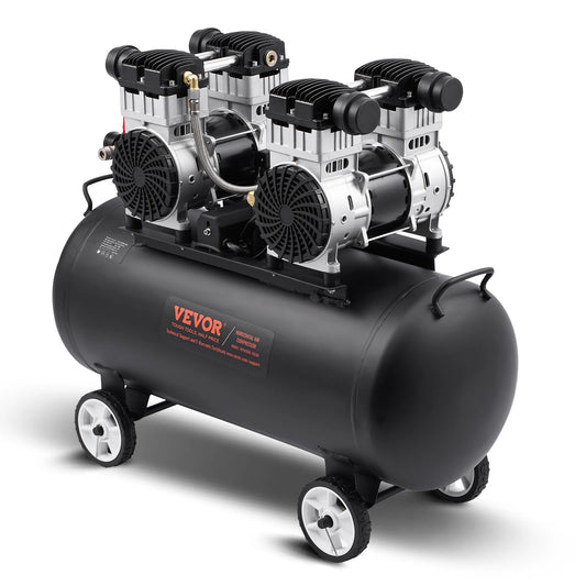 VEVOR Air Compressor 750W/1450W/3000W Oil Free Air Compressor Quiet Portable Compressor Pump for Auto Repair Tire Inflation Home