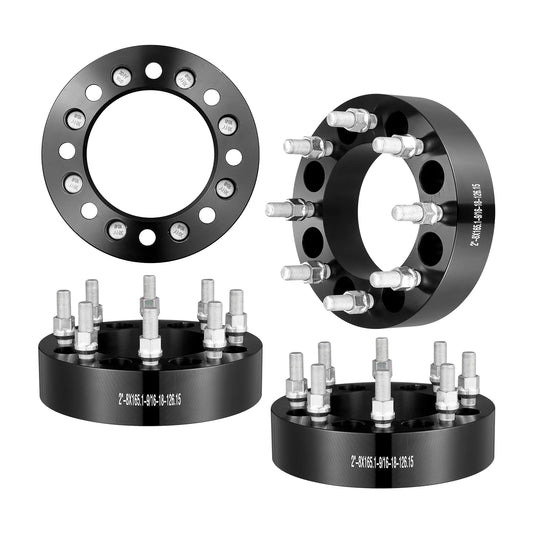 VEVOR Wheel Spacers 8"x6.5" Wheel Adapters 8 Lug Forged Spacer 9/16"-18 Studs Spacers for Dodge Ram 2500 Ram 3500 Ford F250 F350