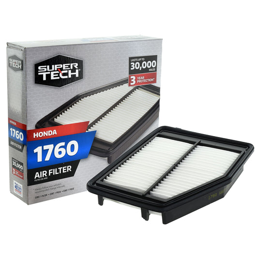 1760 Engine Air Filter, Replacement Filter for Honda Fits Select: 2012-2015 HONDA CIVIC, 2013-2015 ACURA ILX