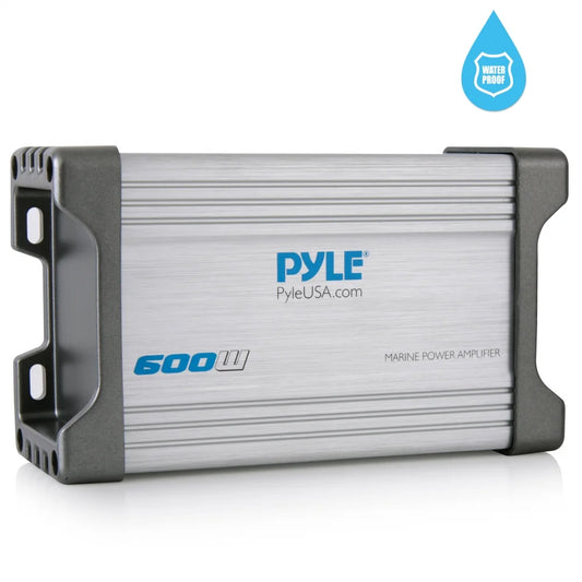 PLMRMP2A Waterproof 600 W 2 Channel Marine Power Audio Amplifier for Boats