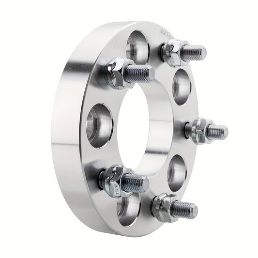 2 Wheel Spacers Adapters 5x4.5 To 5x4.75 1 Inch Thick 5x114.3 To 5x120 12x1.5