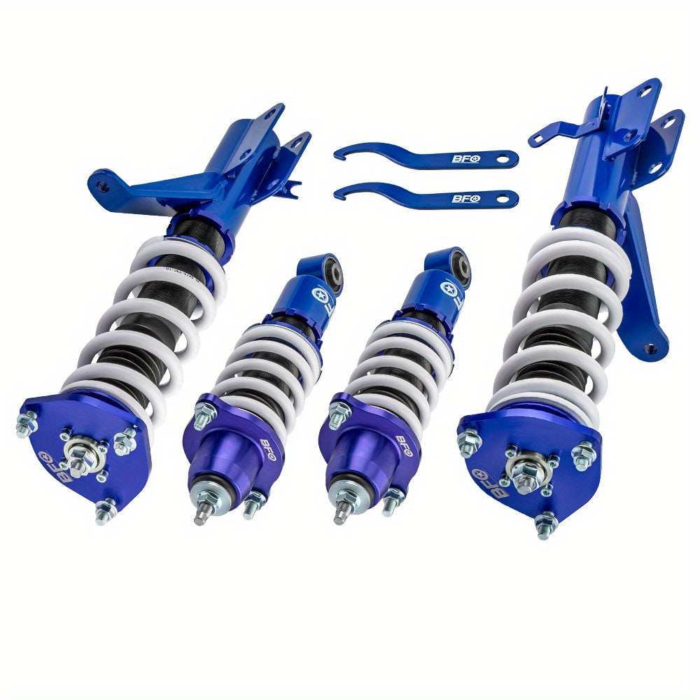 Front+Rear Adjustable Coilover Suspension Kit For Honda Civic 2001-2005