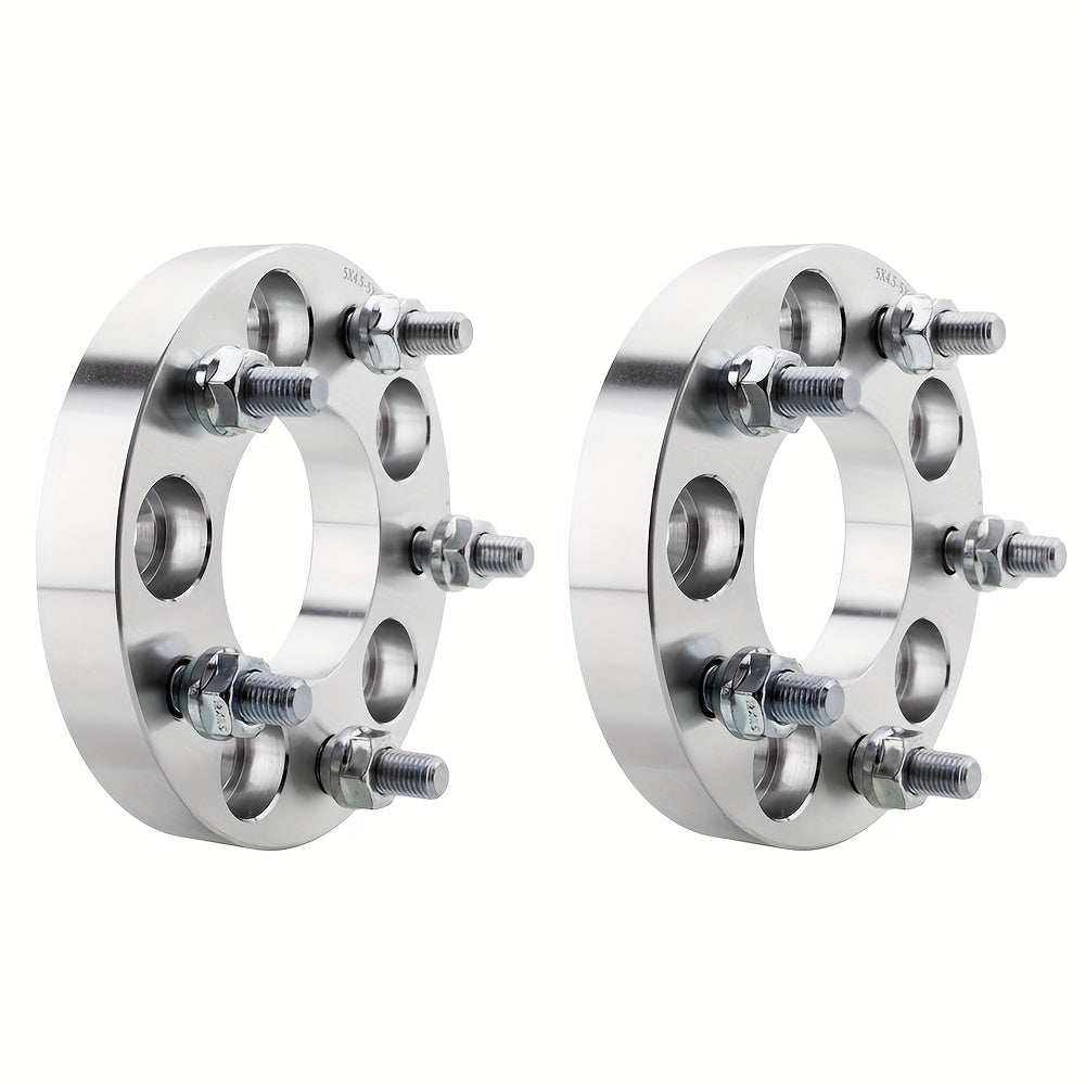 2 Wheel Spacers Adapters 5x4.5 To 5x4.75 1 Inch Thick 5x114.3 To 5x120 12x1.5