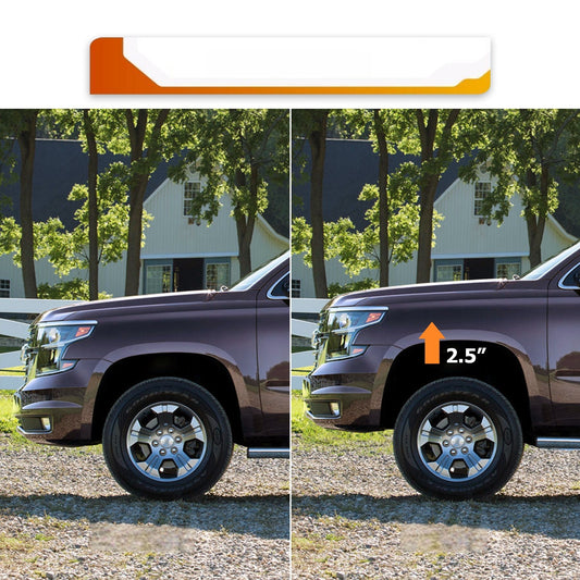 WEISEN Car Front 2.5" 3" Suspension Leveling Lift Kit for Chevy Silverado Tahoe Suburban 1500 Avalanche 2WD/ 4WD, GMC Sierra Yukon/ Yukon XL 2wd/ 4wd Accessories